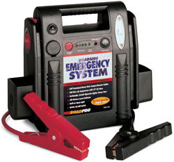 Cordless/Rechargeable Emergency System with Air Compressor